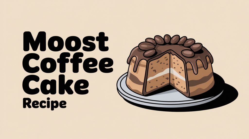 Moist Coffee Cake Recipe