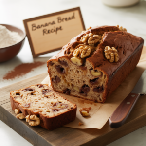 Banana Bread Recipe With Walnuts And Chocolate Chips
