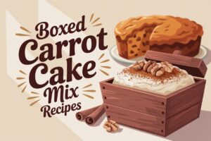 Boxed Carrot Cake Mix Recipes