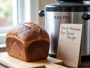 Bread Machine Rye Bread Recipe