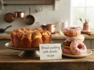 Bread Pudding With Donuts Recipe