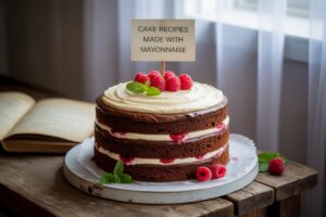  Cake Recipes Made With Mayonnaise