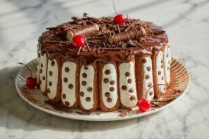 Cannoli Poke Cake Recipe