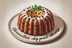 Chocolate Chocolate Chip Pound Cake Recipe