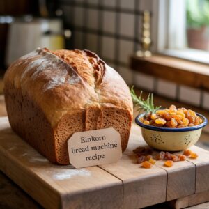 Einkorn Bread Machine Recipe