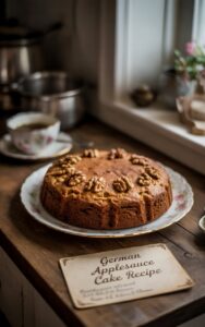 German Applesauce Cake Recipe