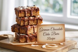 German Chocolate Cake Bars Recipe