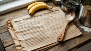  High Altitude Banana Bread Recipe  