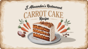 J Alexander'S Restaurant Carrot Cake Recipe