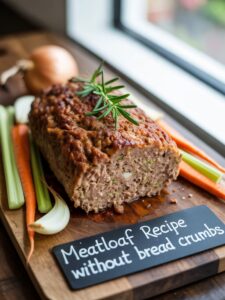 Meatloaf Recipe Without Bread Crumbs