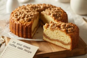 No Sour Cream Coffee Cake Recipe