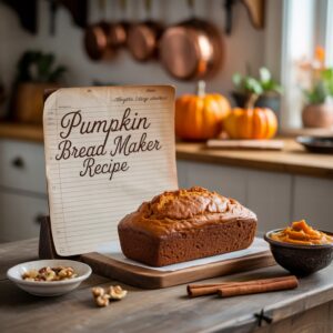 Pumpkin Bread Maker Recipe