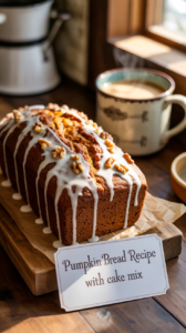 Pumpkin Bread Recipe With Cake Mix