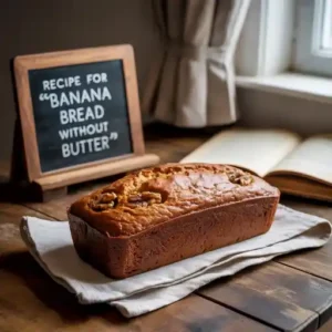 Recipe For Banana Bread Without Butter