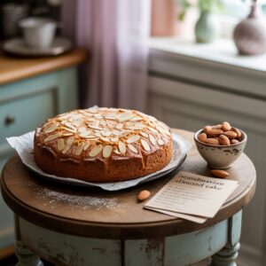 Scandinavian Almond Cake Recipe