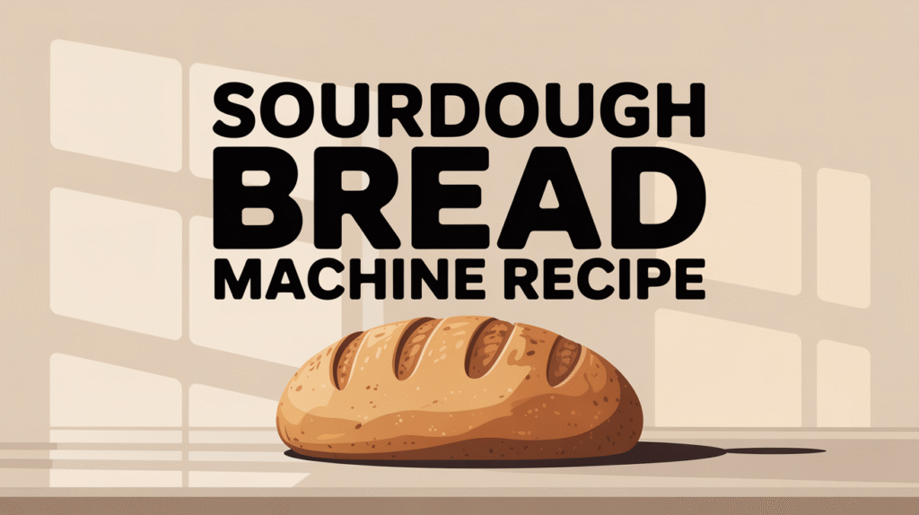 sourdough bread machine recipe