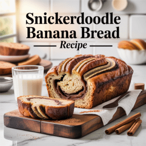 Snickerdoodle Banana Bread Recipe