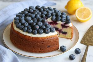 Blueberry Lemon Mascarpone Cake Recipe