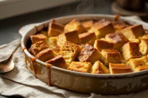 Bread Pudding With Caramel Sauce Recipe