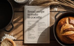 Bread Recipe To Make in a Cocotte