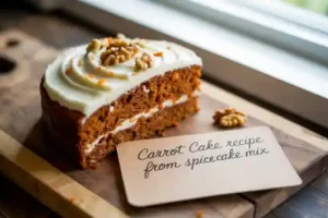 Carrot Cake Recipe From Spice Cake Mix