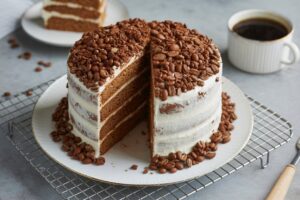 Coffee Crunch Cake Recipe