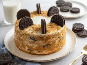 Golden Oreo Cake Recipe