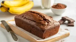Healthy Banana Bread Chocolate No Sugar Gluten Free Recipe