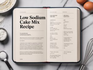  Low Sodium Cake Mix Recipe