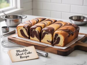 Marble Sheet Cake Recipe