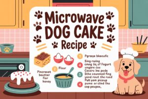 Microwave Dog Cake Recipe