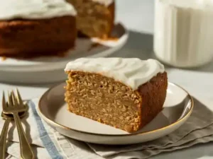 Oatmeal Cake Recipe With Broiled Frosting