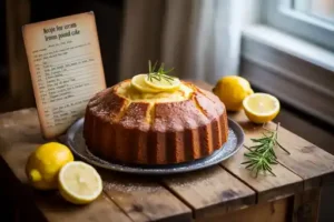 Recipe For Sour Cream Lemon Pound Cake