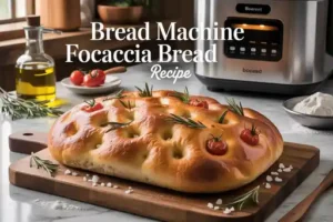 Bread Machine Focaccia Bread Recipe