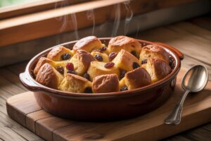 Bread Pudding With Raisins Recipe