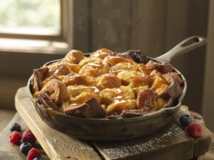 Donut Bread Pudding Recipe