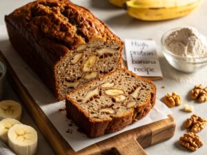 High Protein Banana Bread Recipe