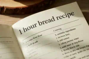 Our 1 Hour Bread Recipe