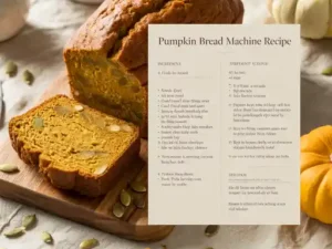Pumpkin Bread Machine Recipe