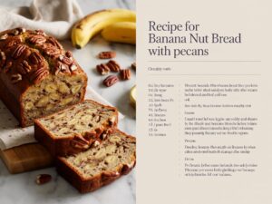 Recipe For Banana Nut Bread With Pecans