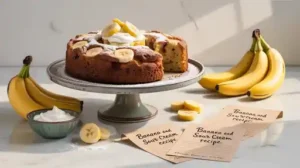 Banana And Sour Cream Cake Recipe