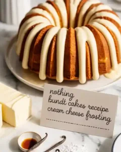 Nothing Bundt Cakes Recipe Cream Cheese Frosting