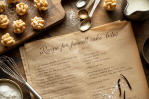 Recipe For Funnel Cake Bites