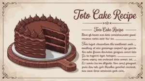  Toto Cake Recipe